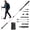 105cm/41.3", variant on Survival Hiking Stick Multitool, Multi Tool Hiking Stick, Illuminated Poles with Bag