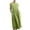 Green, variant on Rollbacks & More Viikei Tea Party Dresses for Woman,Women’s Fashion Solid Sleeveless Round-neck Long Dress