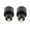 black, variant on Crash Bar Guard Ball Motorcycle Engine Protector Aluminum Alloy Durable for Motorcycle Accessories Performance Parts