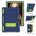thumbnail image 2 of FIEWESEY for Pritom M10 Case,Hybrid Shockproof Kids (with Stand) Cover for Voger PriorPad X100/Qunyico Y10/Gateway 10 inch/Digiland 10 inch(Model:DL1036) Tablet+Screen Protector(Navy/Green,1 Pcs), 2 of 6