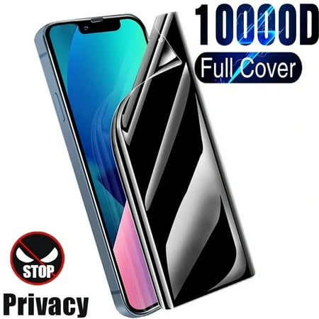 Anti-Spy Hydrogel Film For iPhone 14 13 12 11 15 Pro Max Mini Privacy Screen Protectors For IPhone X XR XS 14 15 Plus Not Glass For iPhone 15Pro Max Anti Peeping