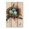 thumbnail image 4 of Day Dream HQ  16 x 24 in. Crousers Robins Nest Inside & Outside Cedar Wall Art, 4 of 7