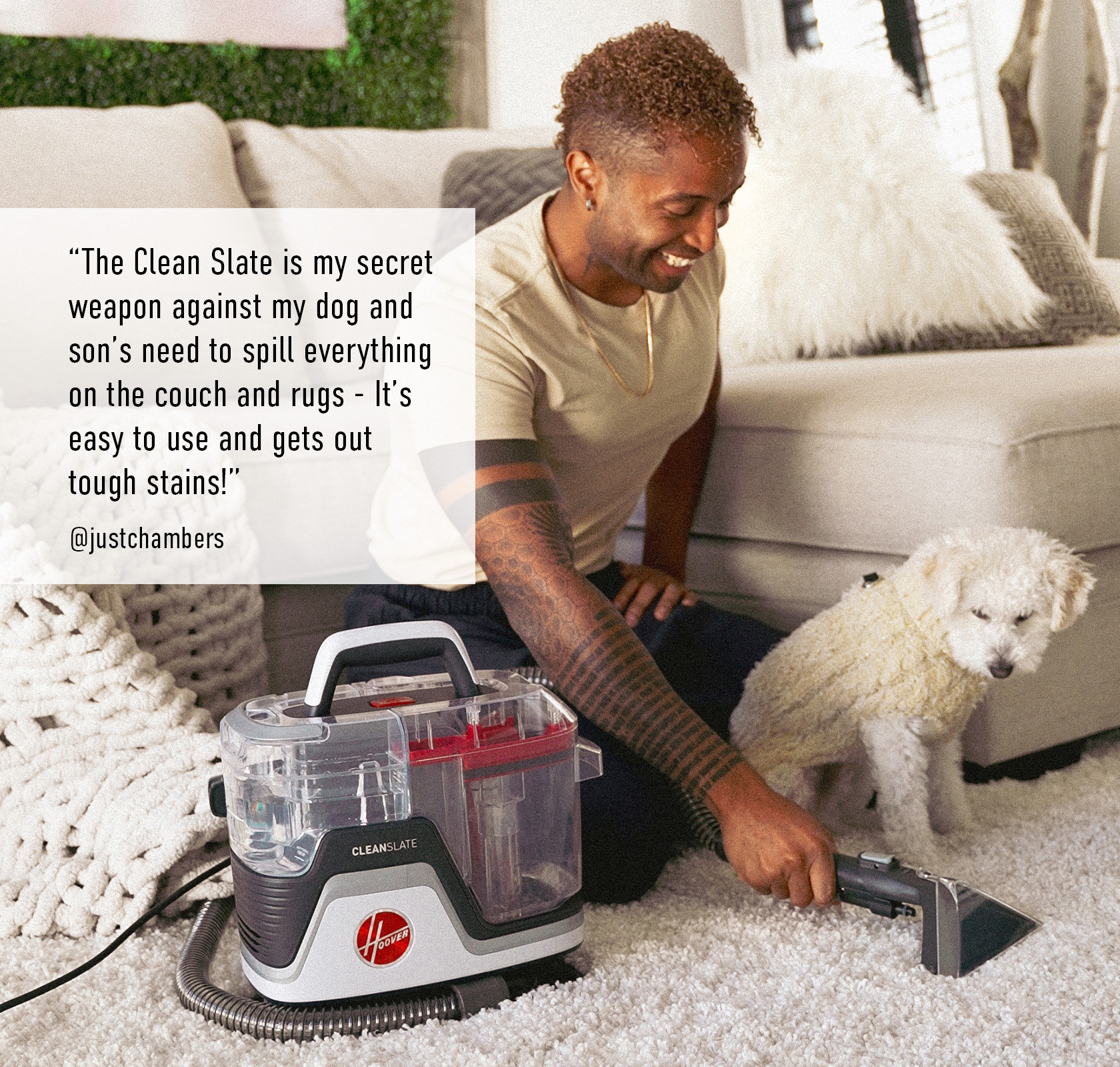 Hoover CleanSlate Portable Carpet and 
