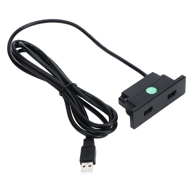 Puerto de carga USB para sofá, regleta de alimentación USB empotrada, toma de carga USB integrada, concentrador USB de escritorio, características mejoradas Jadeshay A