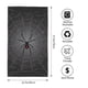 thumbnail image 2 of Fotbe Black Spider On Web Toalla Premium con Patrón, Toalla de Microfibra de Secado Rápido, Ligera y Altamente Absorbente (27.5x16in), Ideal para Uso Diario, 2 of 6