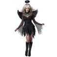 thumbnail image 2 of M Traje de ángel demonio para mujer/vestido de regalo, cosplay, 2 of 5