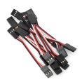 thumbnail image 2 of 10pcs 10cm Quadcopter Extension Servo Lead Futaba Jr Male To Male Wire Cable Rc, 2 of 5