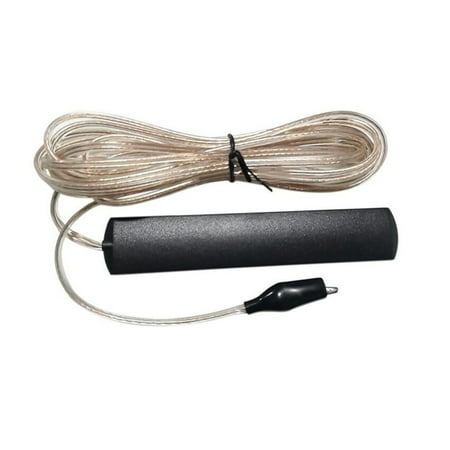 JIAHAOO Radio Signal Booster for Telescopic Antennas 3.2M Pure Copper Cable Clip On for Easy Install Improves Reception Quality 5DBI