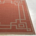 thumbnail image 3 of Livabliss Alfresco Cottage Indoor/Outdoor Area Rug,7'3" Square,Rust, 3 of 5