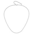 thumbnail image 4 of 925 Sterling Silver Cable Chain Styles Necklace Adjustable 1.75 mm 22 inch, 4 of 6