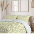 thumbnail image 5 of Ambesonne Wheels Duvet Cover Set, Bicycle Abstract Circles, 2-Calking, Yellow and White, 5 of 6