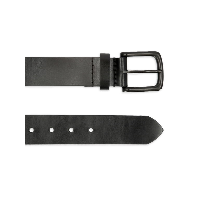 George Men's Classic Genuine Leather Belt, Black photo 3