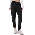 thumbnail image 5 of FEN AI Women's Fleece Lined Pants Winter Thermal Ski Pants Hiking Running Joggers Pants with Multi Pockets, 5 of 7