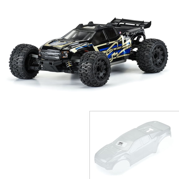 Pro-Line Racing Pre-Cut 2017 Ford F-150 Raptor Clr Bdy Rustler 4x4 PRO352817 Car/Truck  Bodies wings & Decals