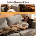thumbnail image 5 of Sanie Full Body Massage Mat with Heat, 10 Vibration Massage Nodes & Adjustable Head Pillow, Foldable Design for Back Neck Leg Pain Relief, Remote Control, 5 of 10
