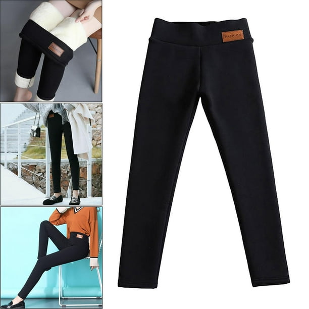 Pantalones De Chándal De Entrenamiento Atléticos Con Forro De Sherpa Cálidos Para Mujer Pantalones De Chándal De Lana XBTCLXEBCO Negro, Medianaediana | En Línea
