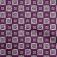 thumbnail image 1 of oneOone Georgette Viscose Purple Fabric Block Dress Material Fabric Print Fabric By The Yard 42 Inch Wide-KQ, 1 of 6
