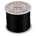 thumbnail image 1 of 60m/roll Beading Thread Jewelry Making Elastic Beading Cord DIY Thread for Wristband Bracelet Necklace Anklet, Black, 1 of 7