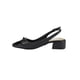 thumbnail image 3 of ZAPATILLA DE VESTIR DE MUJER SINTETICO NEGRO MARCA LEON TM06, 3 of 4