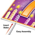 thumbnail image 3 of Beistle 53902 11.5 x 15.5 in. 70 Birthday Plastic Yard Sign, 3 of 6