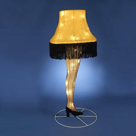 28" A Christmas Story Three Dimensional Leg Lamp Lighted Christmas Yard Art Decoration - Walmart.com