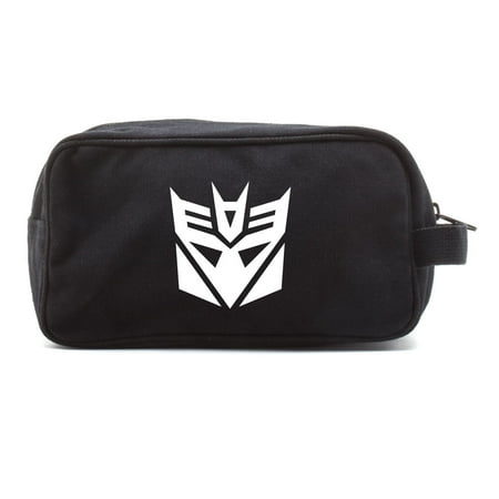 Transformers Robots in Disguise Decepticon Logo Toiletry Bag Travel Shower