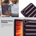 thumbnail image 3 of Allytechgroup Protective Case for Samsung Galaxy Tab A7 10.4" 2020/2022 T505 T500 T509, Shockproof Puffy Bumper Cover with Soft Flexible Back, Lightweight Stand Case for Women & Kids, Purple, 3 of 7
