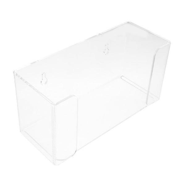 WHAMVOX 1pc Wall-mounted Tissue Box Mask Gloves Storage Holder Face Towel Storage Box