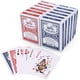 thumbnail image 1 of Naipes, índice estándar de tamaño de póquer, 12 barajas de cartas (6 azules y 6 rojas), para Blackjack, Euchre, Canasta, juego de cartas Pinochle, grado de casino Adepaton WMZL-296, 1 of 9