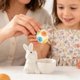 thumbnail image 4 of Ceramic Rabbit Egg Holder Stand - Bunny Egg Cup for Soft Boiled Eggs, Easter Egg Display Stand & Vintage Decoration for Tabletop, Party, and Kitchen Decor, 4 of 4