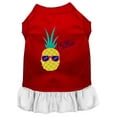 thumbnail image 3 of Pineapple Chillin Embroidered Dog Dress, 3 of 11