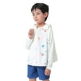 thumbnail image 4 of Vedolay Fall Jackets for Toddler 2023 Warm Boys Outdoor Windproof Baby Coat White,140, 4 of 5