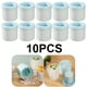 thumbnail image 1 of Molde para Cubitos Hielo Cilindro Silicona Cubo Con Tapa Herramientas Y Bar () Azul, 1 of 6