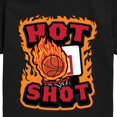 thumbnail image 3 of Instant Message - Basketball Hot Shot Short Sleeve Graphic T-Shirt, 3 of 6