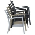 thumbnail image 6 of Pemberly Row Contemporary 7 Piece XL Club Seating Set in White, 6 of 6
