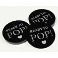 thumbnail image 3 of Inkdotpot Silver Foil Paper Hang Tags Ready To Pop Baby Shower Favor Tags 50 Pieces, 3 of 6