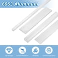 thumbnail image 3 of Uxcell Square 6063 Aluminum Flat Bar, 1/2" Thickness 2-3/4" Width 12" Length, 3 of 7