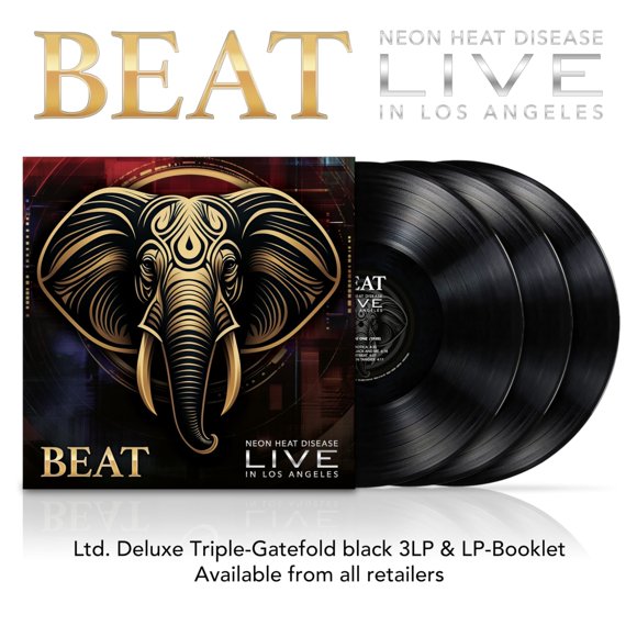 Beat - LIVE (LIMITED DELUXE BLACK ) - [Vinyl]