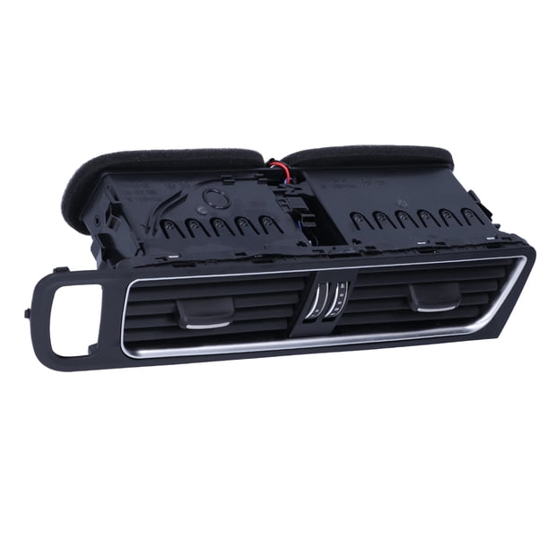 Ventilación de aire central del tablero material ABS 8R1820951GWVF-PT Instalación simple Salida de aire acondicionado central de accesorios de automóvil negra para Q5 2009-2018 ANGGREK Otros
