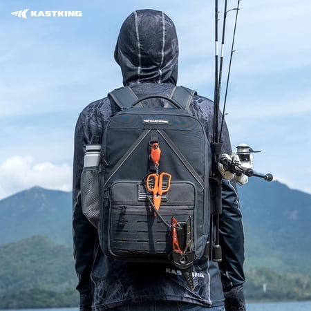 KarryAll Kastmate Fishing Tackle Backpack - Dark Gray