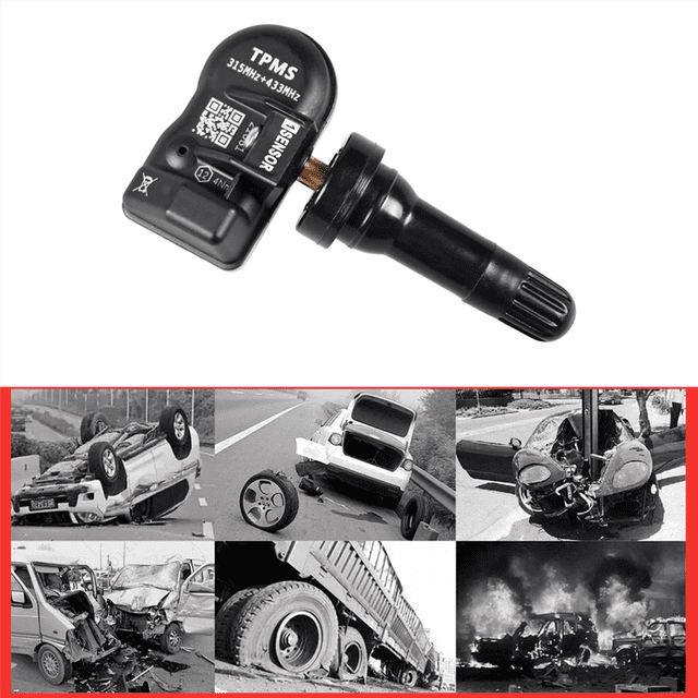 8Pcs Programmable MX Sensor 315MHZ+433MHz 2 in 1 Tire Pressure Sensor Monitor System Universal Editable TPMS Tool-,8 x Programmable TPMS Tire Pressure Sensor,Black