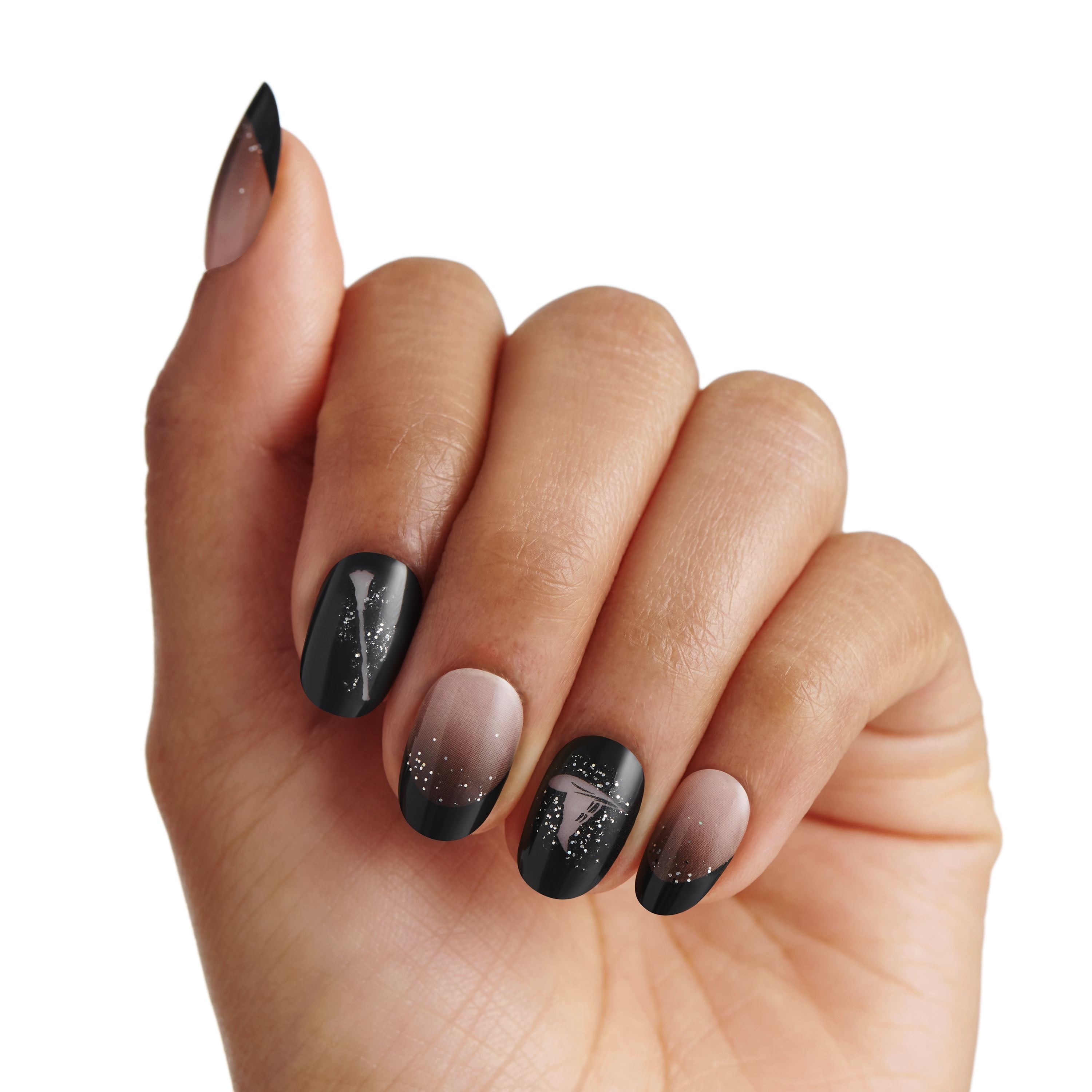 Kiss Nail - Wicked - Own Your Power - Medium - Vert - 28 ongles - 1 colle gel rose
