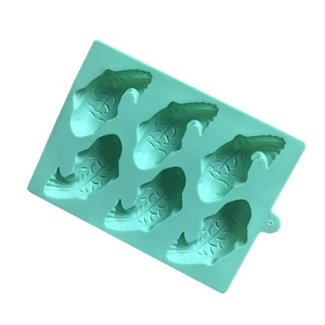 Fish Shape Silicone Cake Mould Chocolate Candy Fondant Decorating Baking Mould Ice Cube Tray