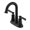 Satin Black, variant on Gerber D307079 Northerly 1.2 GPM Centerset Bathroom Faucet - Chrome