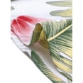 thumbnail image 6 of INSPIRE CHIC Women's Shirts Hawaiian Short Sleeve Tropical Floral Button Down Tops XS White Pink, 6 of 8