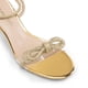 thumbnail image 5 of Sandalia DREAM PAIRS DWUMHS2559 Dorada con Lazos Transparentes Tacón 5 cm, 5 of 7