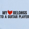 thumbnail image 2 of CafePress - My Heart Belongs To A Guitar Player Infant Bodysui - Baby Light Bodysuit, Size Newborn - 24 Months, 2 of 4