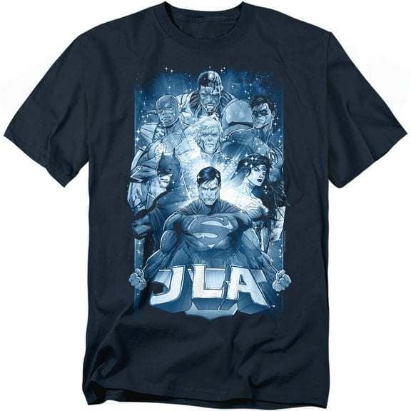 JLA T-Shirt Burst Unisex Graphic Tee For Men & Women