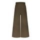 thumbnail image 5 of ICHUANYI Clearance Women Fashion Casual Elastic Waist Loose Full Length Pants(Brown, XL) ICHUANYI WER2023081402045, 5 of 5