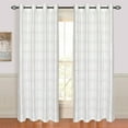 thumbnail image 2 of Lavish Home Maggie Grommet Curtain Panel, 2 of 2